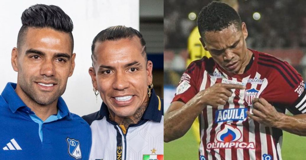 Así está la lucha entre Dayro, Falcao y Bacca por convertirse en el máximo goleador colombiano