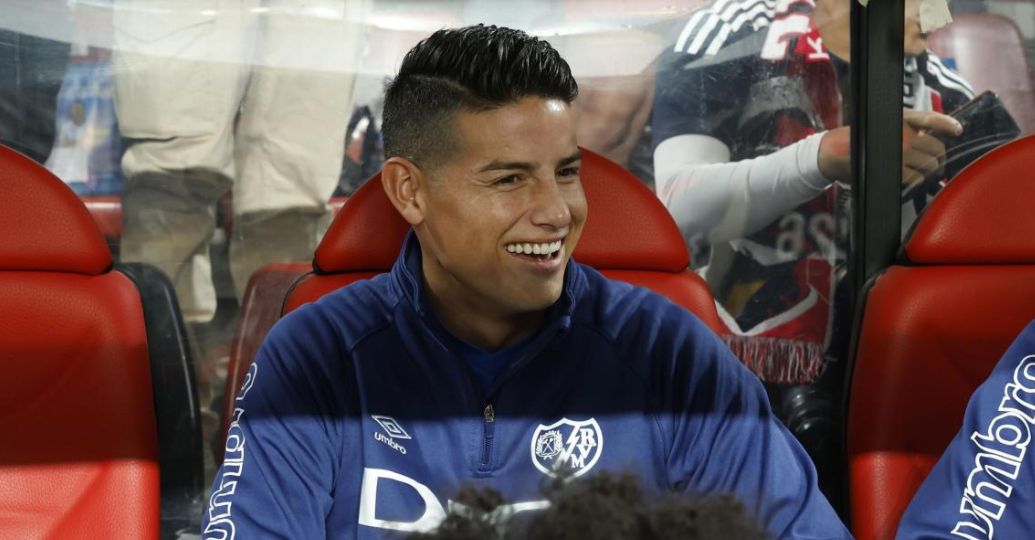 James sigue sin jugar: esto dijo el presidente del Rayo Vallecano sobre su suplencia