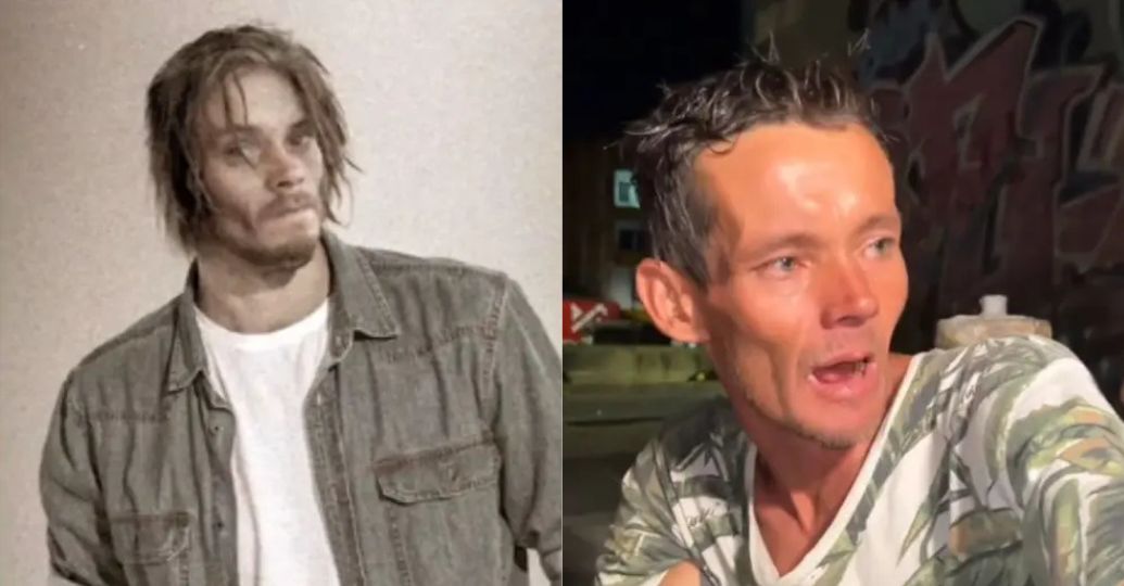 "Por la maldita droga" otro modelo fue encontrado en condición de calle en Medellín