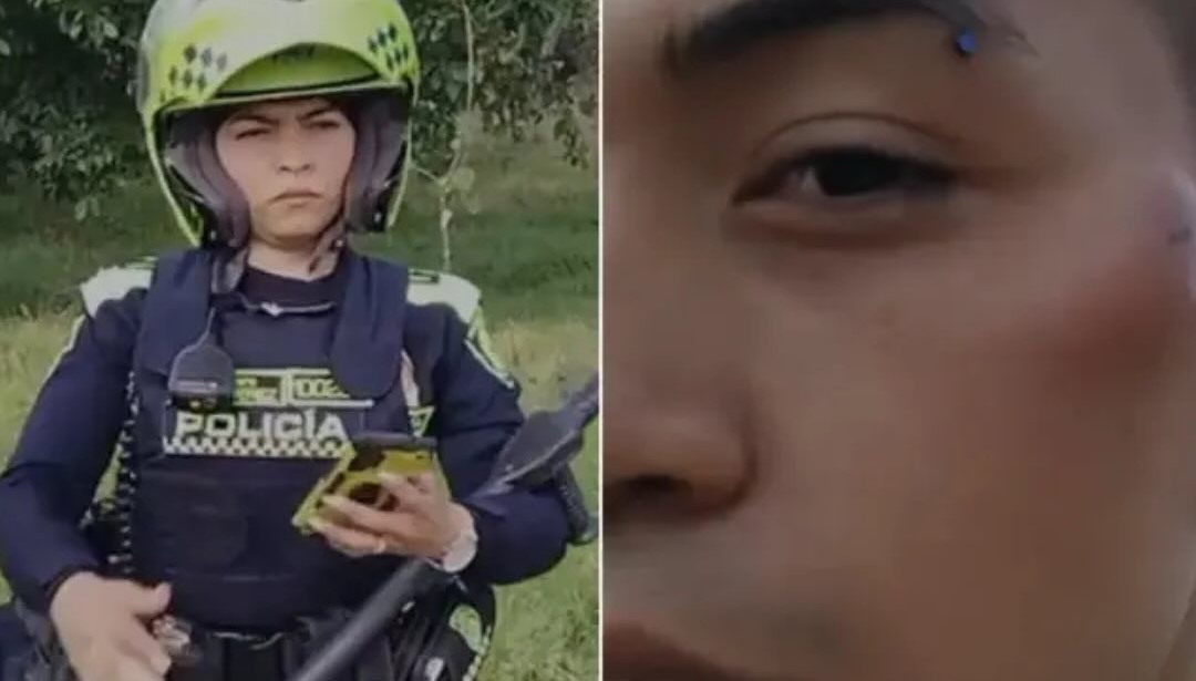 En video | Polémica por mujer policía que agarró a bolillo a un joven en Bogotá