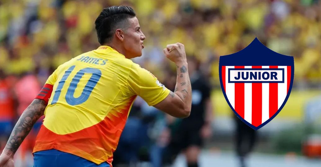 Este sería el astronómico salario de James Rodríguez en el Junior de Barranquilla