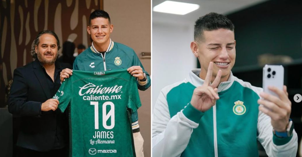 James Rodríguez llega a León de México: este será su salario en pesos colombianos