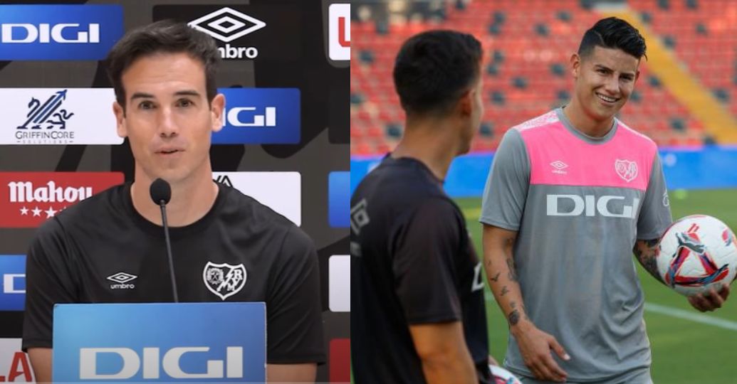 Iñigo Pérez pidió disculpas por la salida de James Rodríguez del Rayo Vallecano