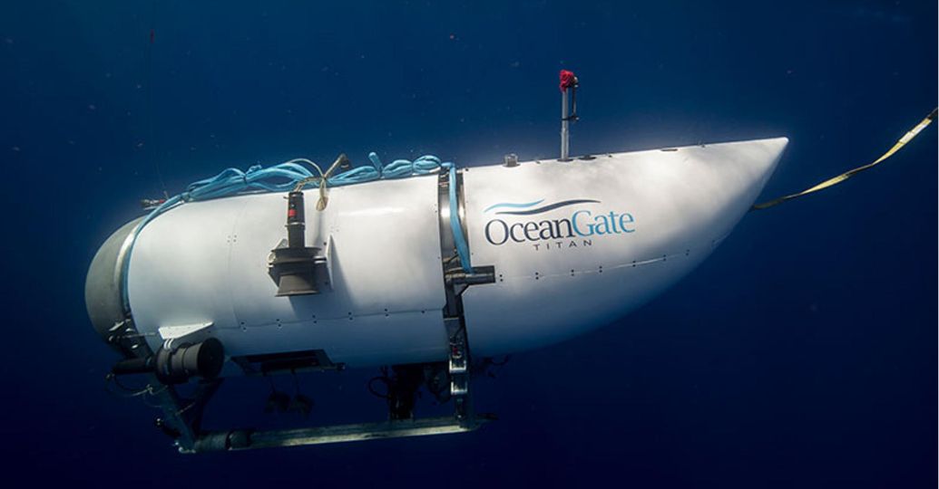 Revelan audio de la implosión del submarino Titan, de OceanGate bajo el agua