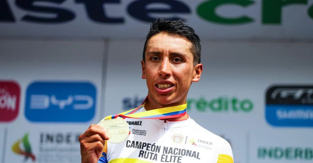 Egan Bernal se pronunció después de su fractura de clavícula