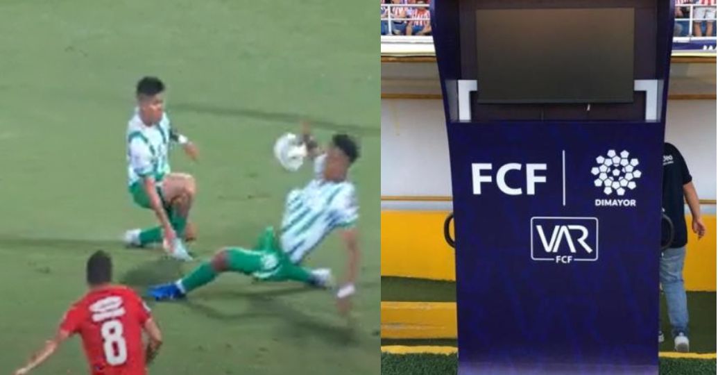 Dimayor reveló audios del VAR en Nacional vs América