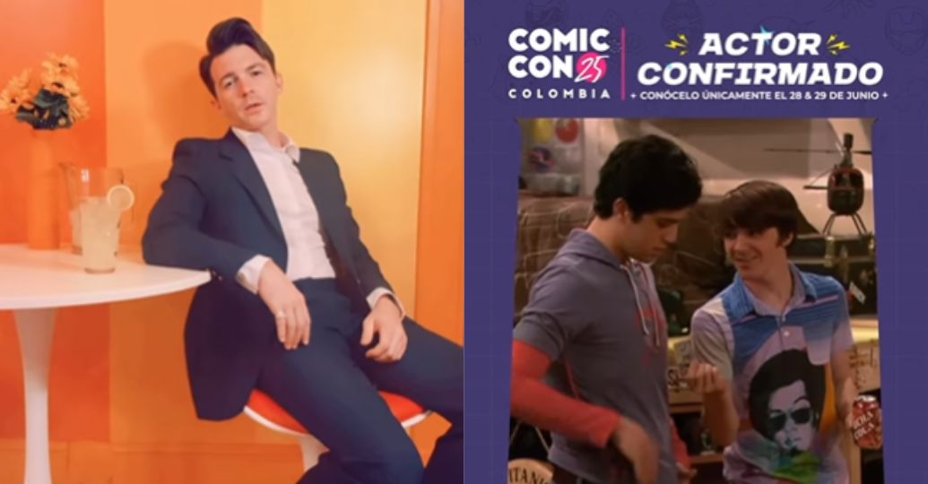 Actor Drake Bell estará presente en la Comic Con Colombia 2025