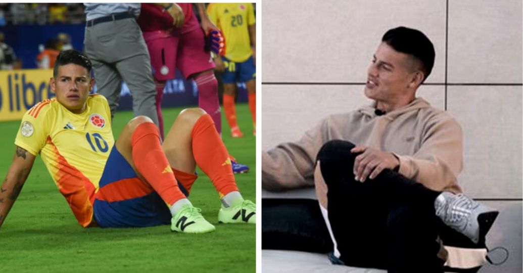 James Rodríguez se desahogó sobre la final de la Copa América: acusó ayudas arbitrales