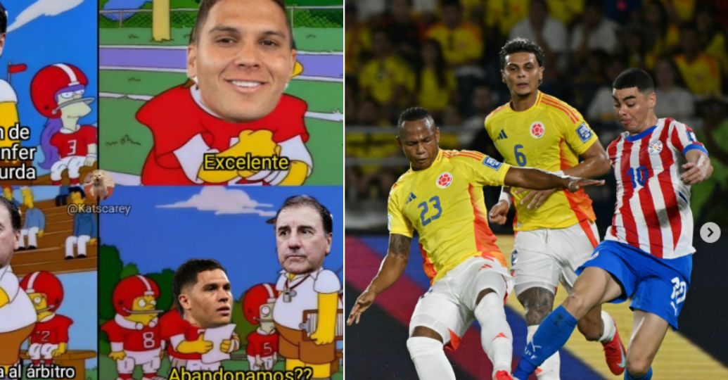 Las redes no perdonan: los memes del empate entre Colombia y Paraguay