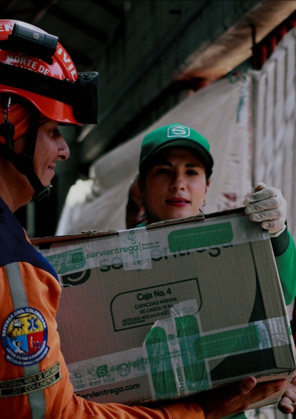 Inicia distribución de ayuda para los más de 84 mil afectados en El Catatumbo con apoyo de Servientrega y Efecty