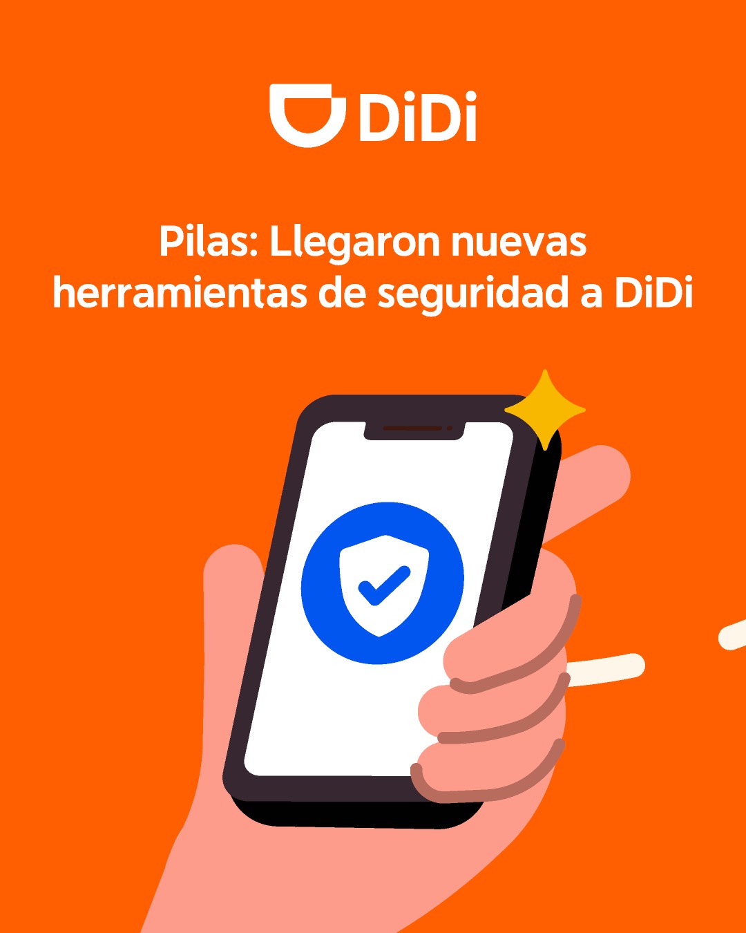 La app de DiDi  fortalece su compromiso con la seguridad en 2025: usuarios podrán compartir solicitudes en tiempo real y agregar contactos de confianza