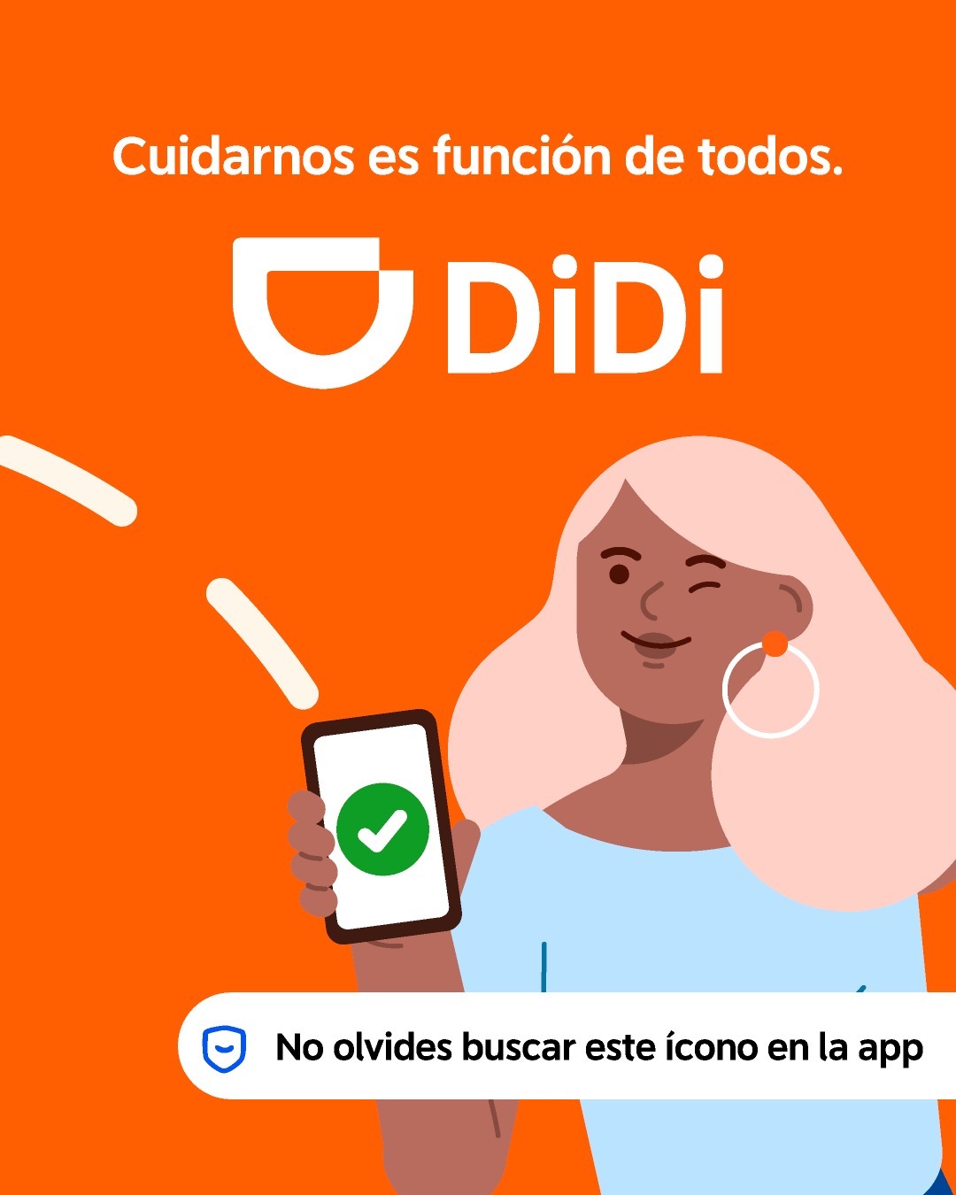 La app de DiDi  fortalece su compromiso con la seguridad en 2025: usuarios podrán compartir solicitudes en tiempo real y agregar contactos de confianza