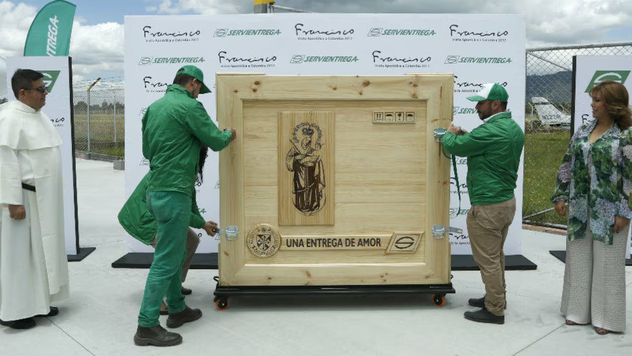 El papa Francisco y su encuentro con la Virgen de Chiquinquirá: un momento histórico facilitado por una gigantesca operación logística