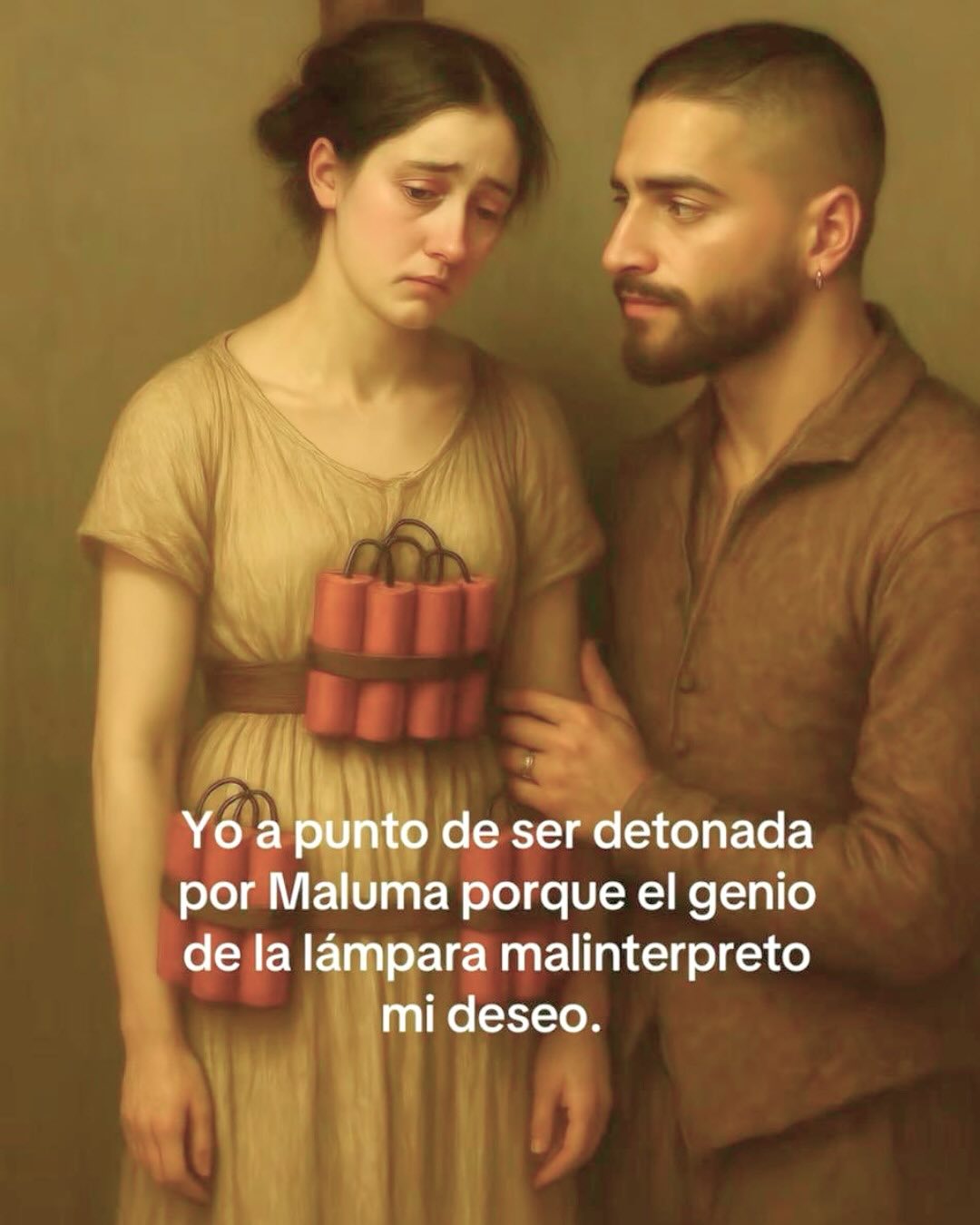 “El genio malinterpretó mi deseo”: redes se inundan de humor gracias a un nuevo meme creado por IA