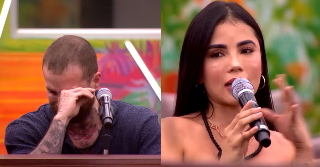 ¿Se pasó?: 'Peluche' terminó llorando tras fuerte acusación de Karina García en La Casa de los Famosos