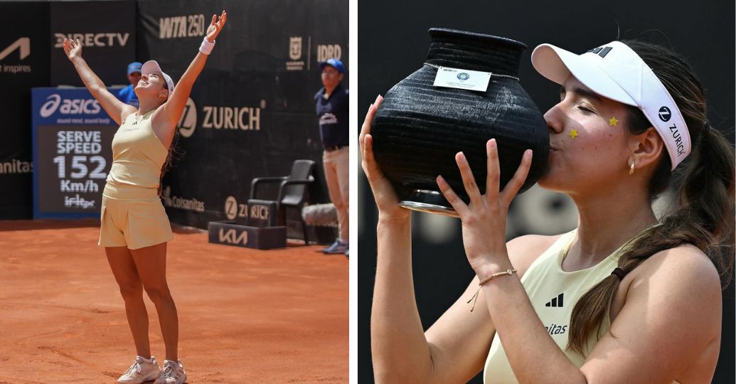 María Camila Osorio brilla en casa: campeona de la Copa Colsanitas Zurich 2025