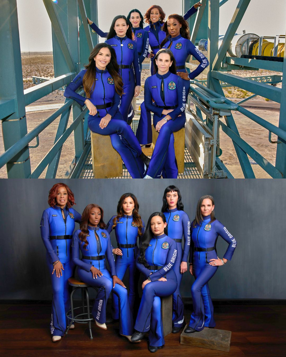 Tripulación compuesta solo por mujeres, entre ellas Katy Perry, viajó al espacio