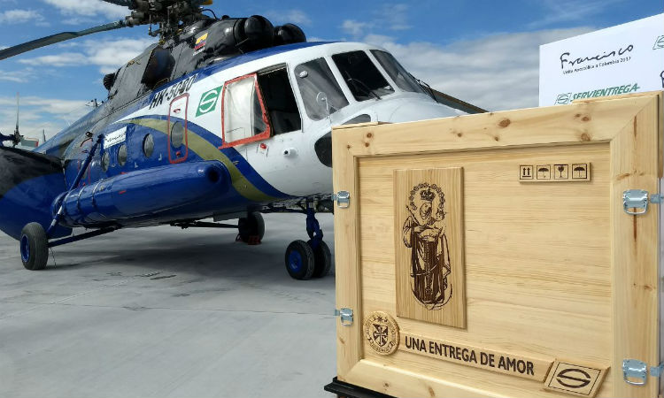 El papa Francisco y su encuentro con la Virgen de Chiquinquirá: un momento histórico facilitado por una gigantesca operación logística