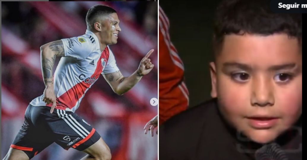 “Juanfer Segundo”: el insólito homenaje de un hincha de River a Juan Fernando Quintero