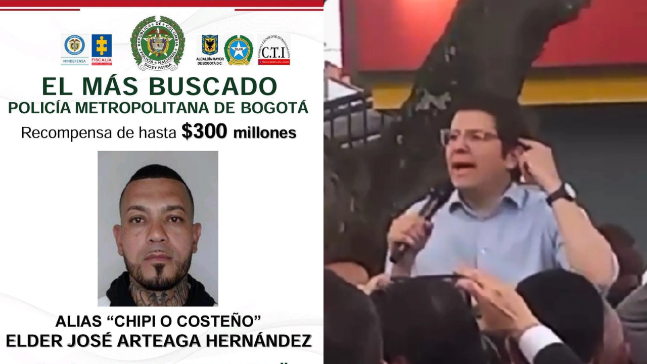 Alias 'Chipi', el hombre clave detrás de atentado a Miguel Uribe: revelan su rostro y prontuario