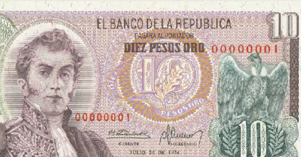 ¿Lo tiene en casa? Por este billete antiguo colombiano podrían pagarle hasta 9 millones de pesos
