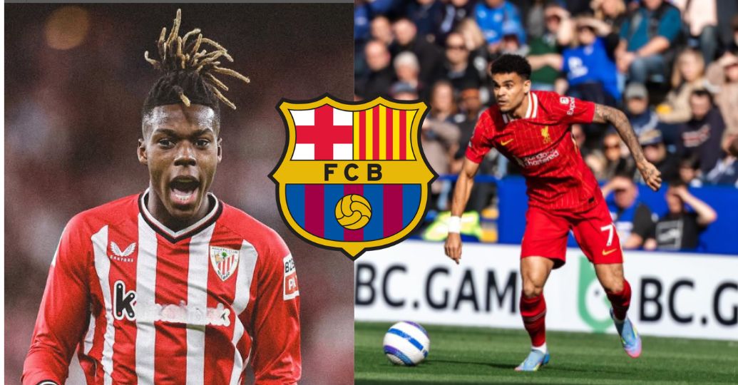 Luis Díaz pierde terreno frente a Nico Williams: Barcelona cambia su prioridad para reforzar la banda izquierda