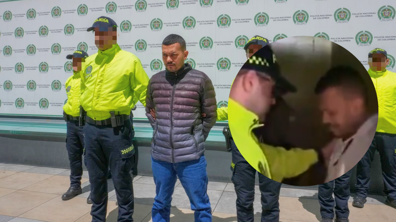 En video | Alias ‘El Costeño’ se quiebra en llanto al ser capturado por atentado a Miguel Uribe