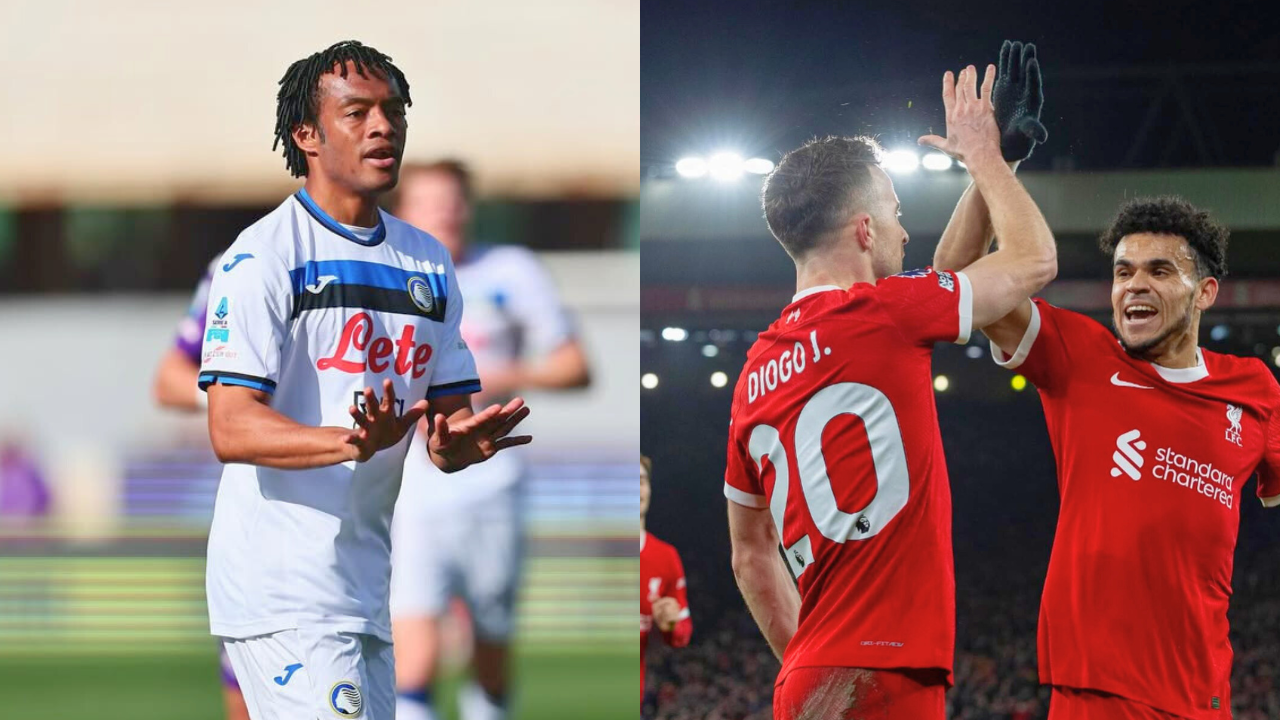 Juan Guillermo Cuadrado salió en defensa de Luis Díaz tras polémica por funeral de Diogo Jota