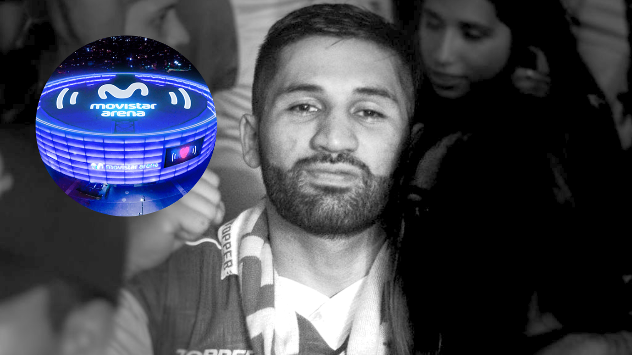 Él era Sergio Blanco, el hincha de Santa Fe que murió en disturbios por concierto en Movistar Arena