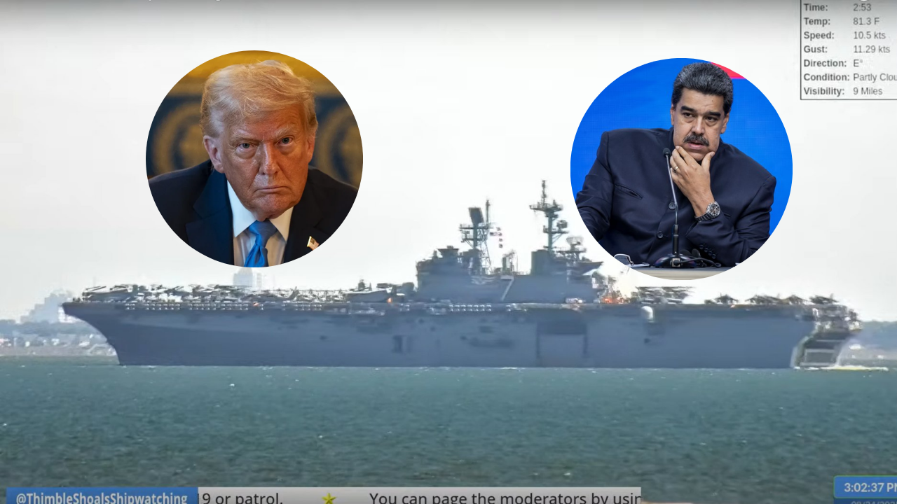 EE. UU. revela las primeras imágenes de su despliegue militar cerca de Venezuela: esto se sabe