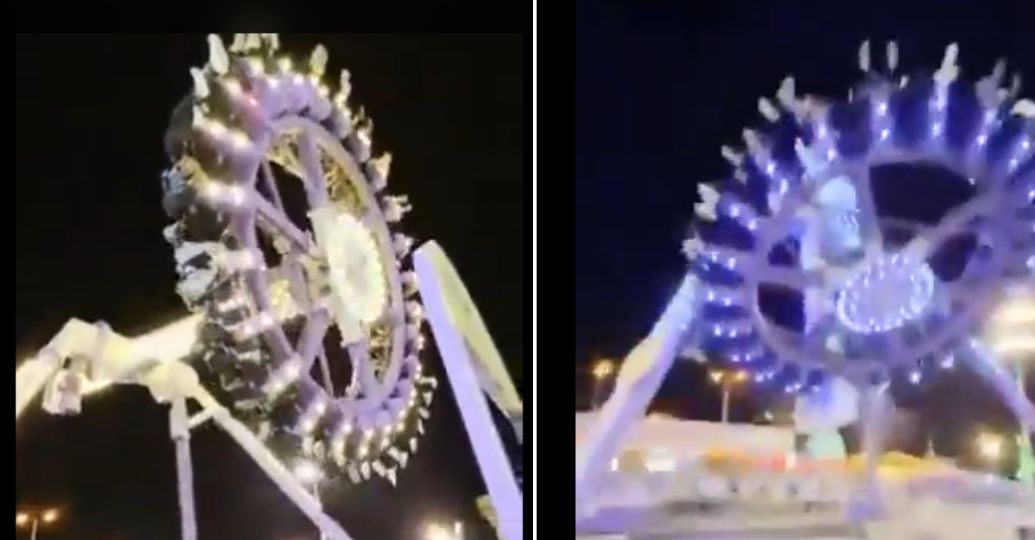 Tragedia en parque de diversiones en Arabia Saudita: atracción colapsa y deja 23 heridos