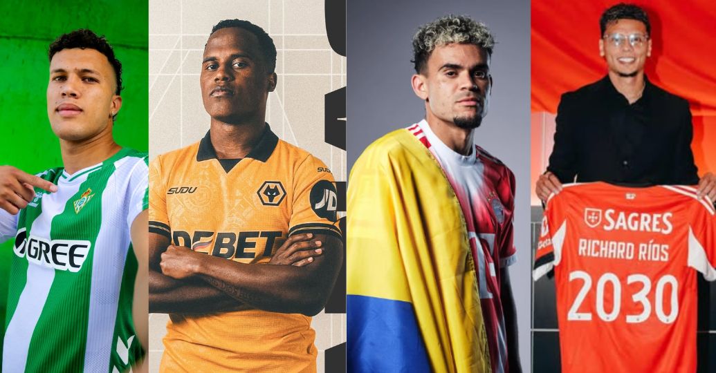 Colombia rompe récords con 160,4 millones de euros en fichajes en el mercado 25/26