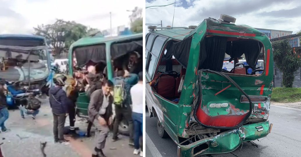 Accidente en el sur de Bogotá deja 29 heridos