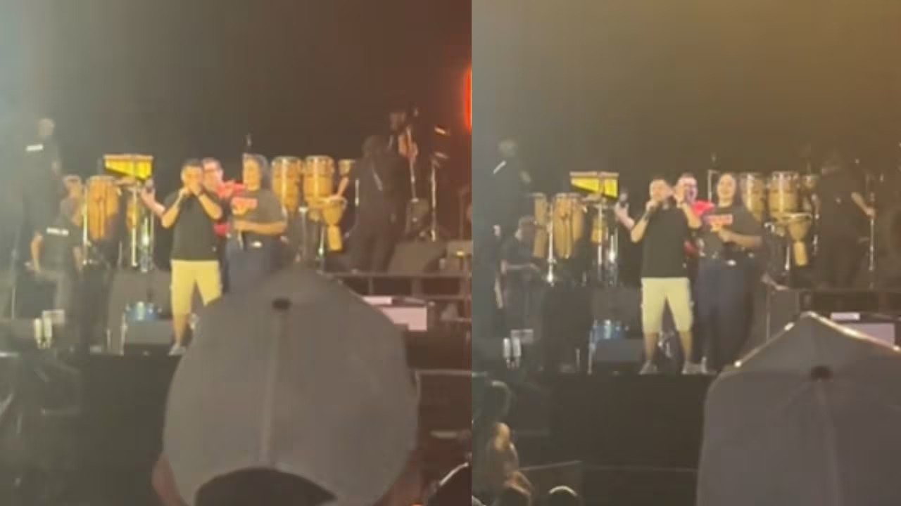 Hombre expuso infidelidad de su pareja en concierto de Jessi Uribe