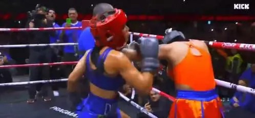 Yina Calderón se pronunció tras abandonar la pelea con Andrea Valdiri: "vivo del show"