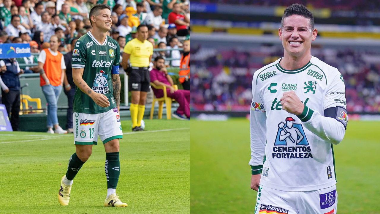 James Rodríguez no va más en el León de México y su destino estaría cerca de definirse