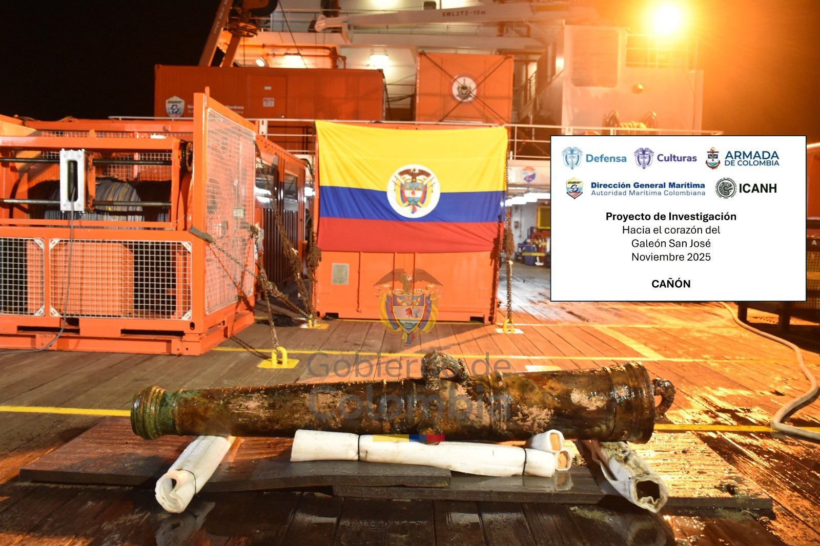 Colombia recuperó cinco objetos arqueológicos del Galeón San José en Cartagena: ¿cuáles son?