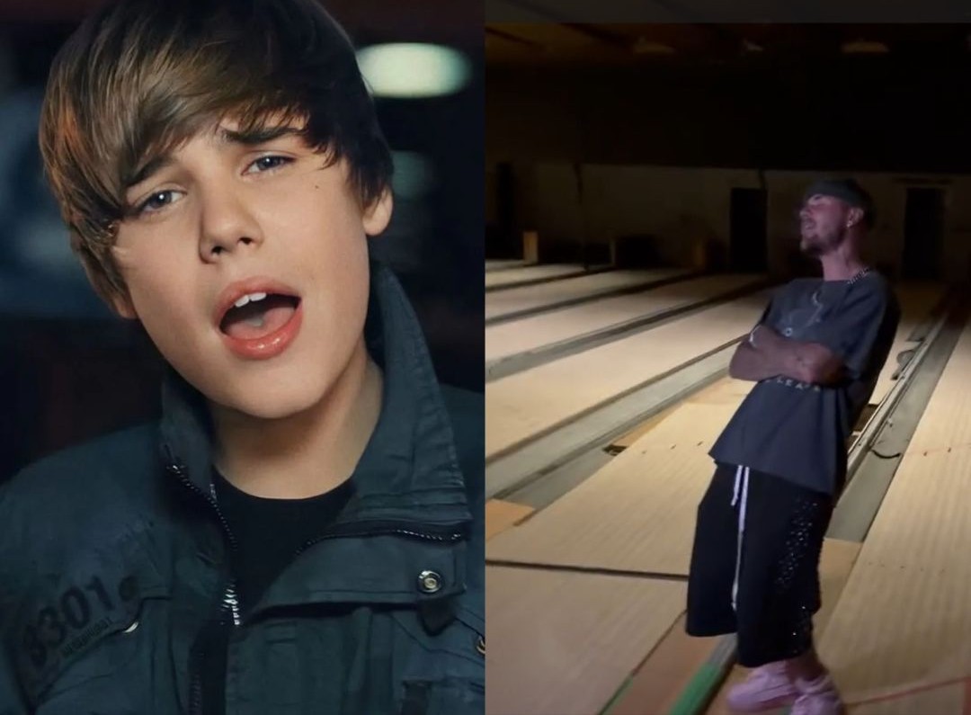 Justin Bieber regresó al bowling donde grabó el icónico video de 'Baby' 15 años después