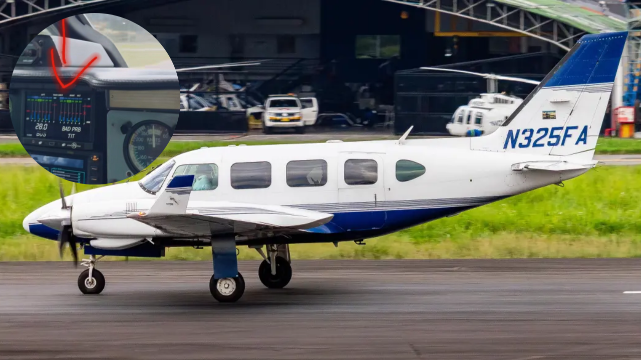 Revelan qué significaba la alerta que apareció en el tablero de la avioneta de Yeison Jiménez