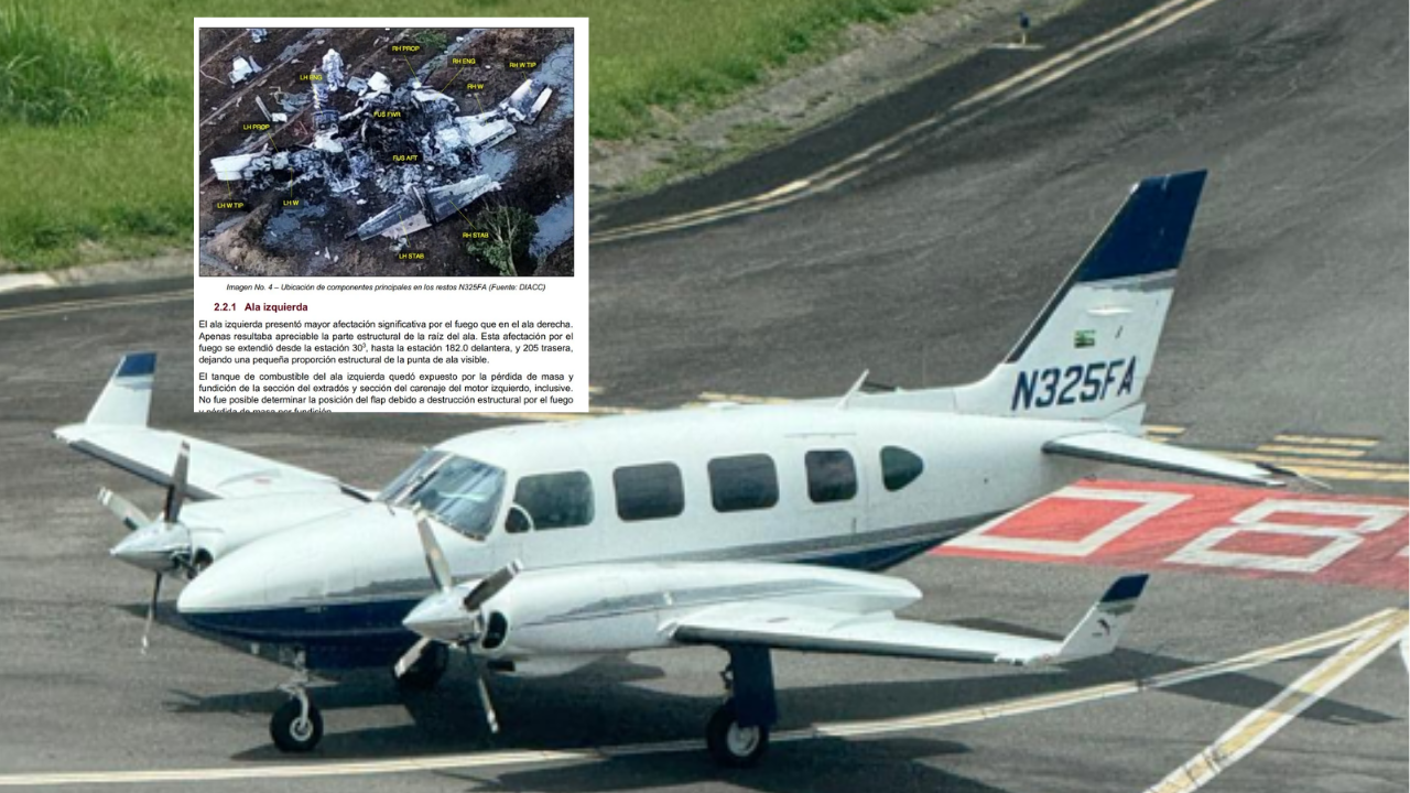 Revelan el estado real de la avioneta en la que viajaba Yeison Jiménez y datos sobre su piloto