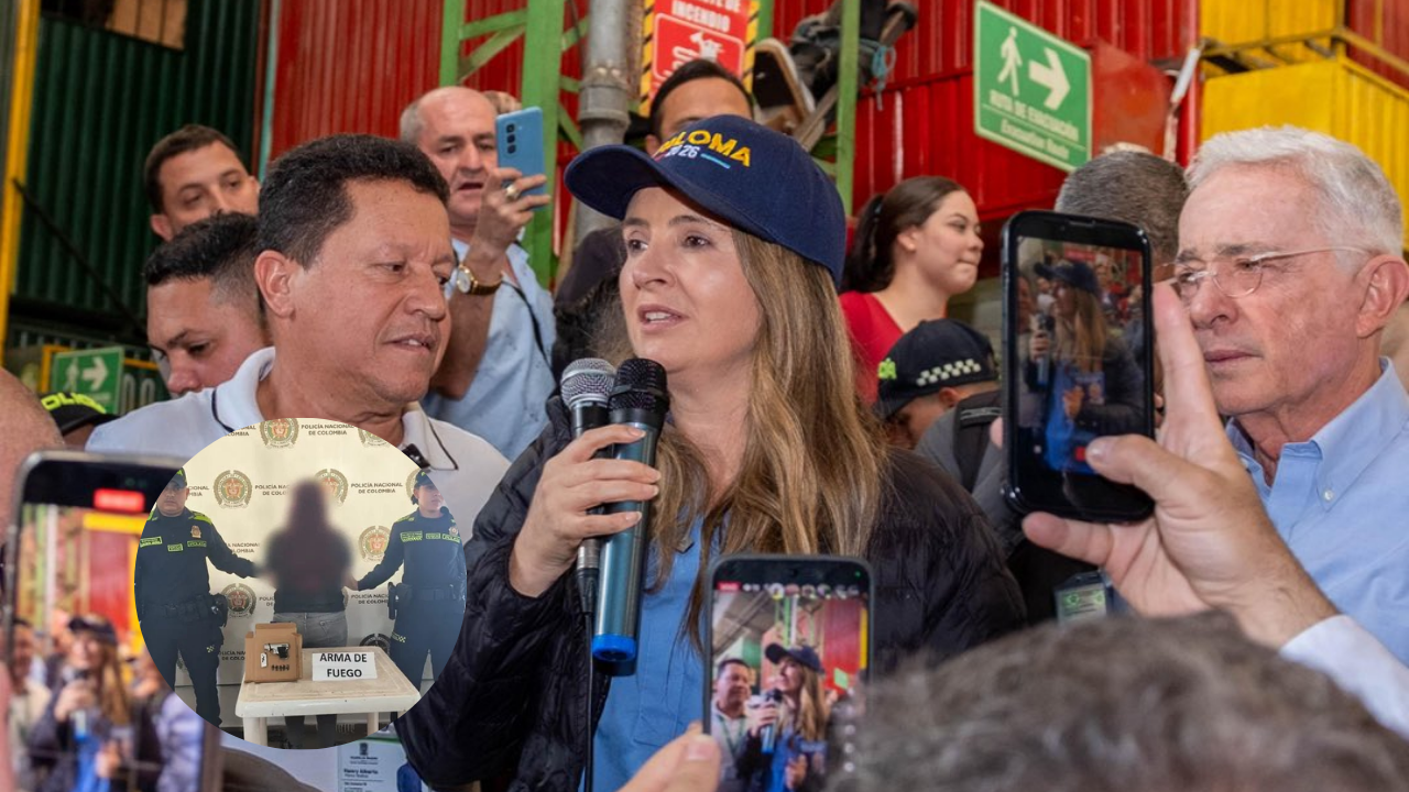 Giro en el caso de mujer capturada con un arma en evento político de Paloma Valencia: esto hallaron
