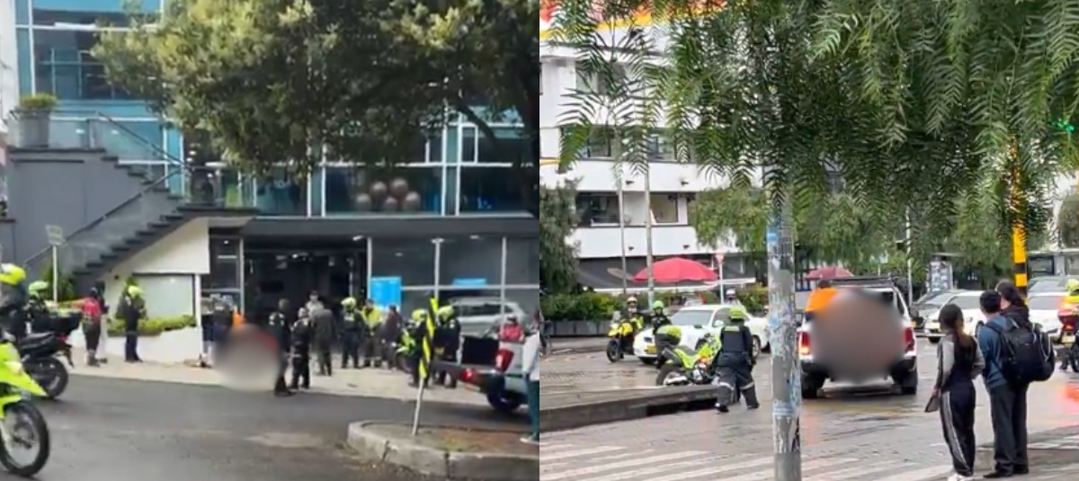 Ataque sicarial en la calle 85 en Bogotá dejó dos muertos: empresario y su escolta fueron asesinados