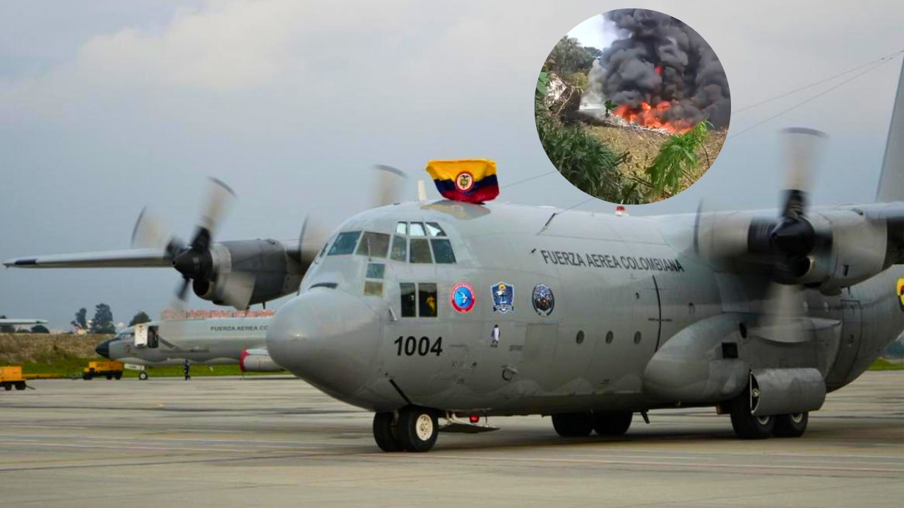 ¿Hubo sobrecarga? Revelan qué llevaba el avión militar que cayó en Putumayo: había camionetas