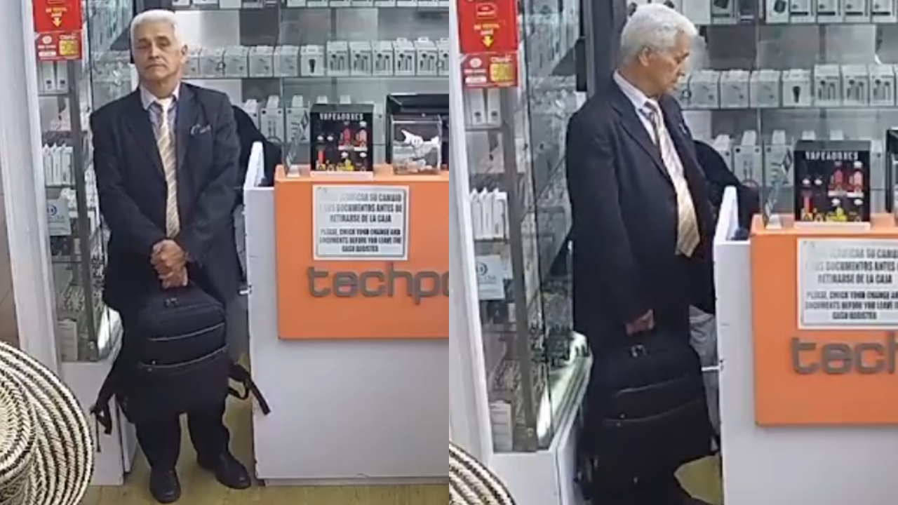 Revelan posible identidad de hombre mayor que hizo millonario robo en el aeropuerto El Dorado de Bogotá