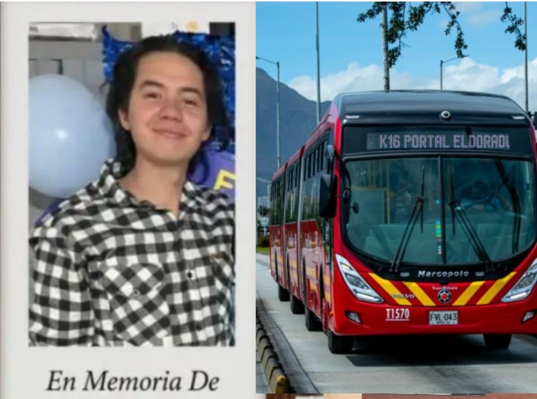 Últimas imágenes estudiante de Uniminuto asesinado en estación de TransMilenio