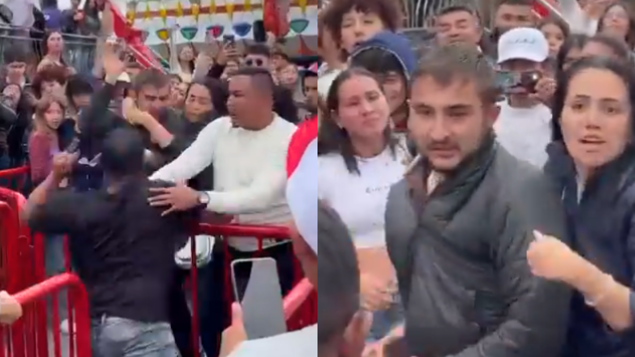 En video | Registran fuerte pelea en la fila de una atracción de Salitre Mágico: ¿qué fue lo que pasó?