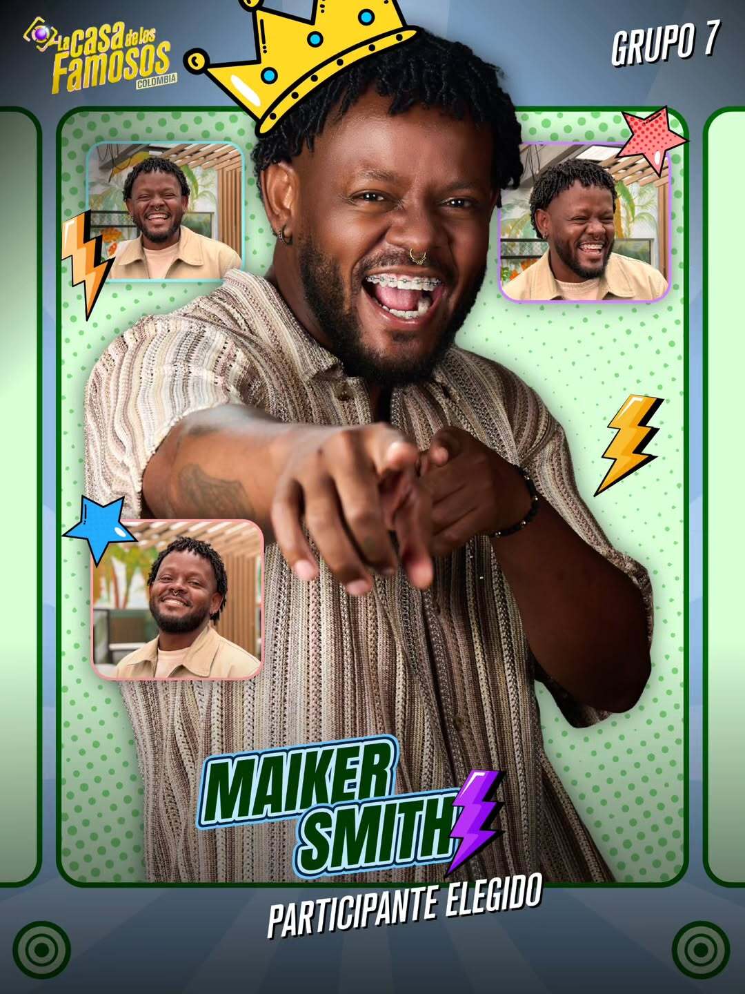 Maiker Smith es nuevo integrante de La casa de los famosos 3