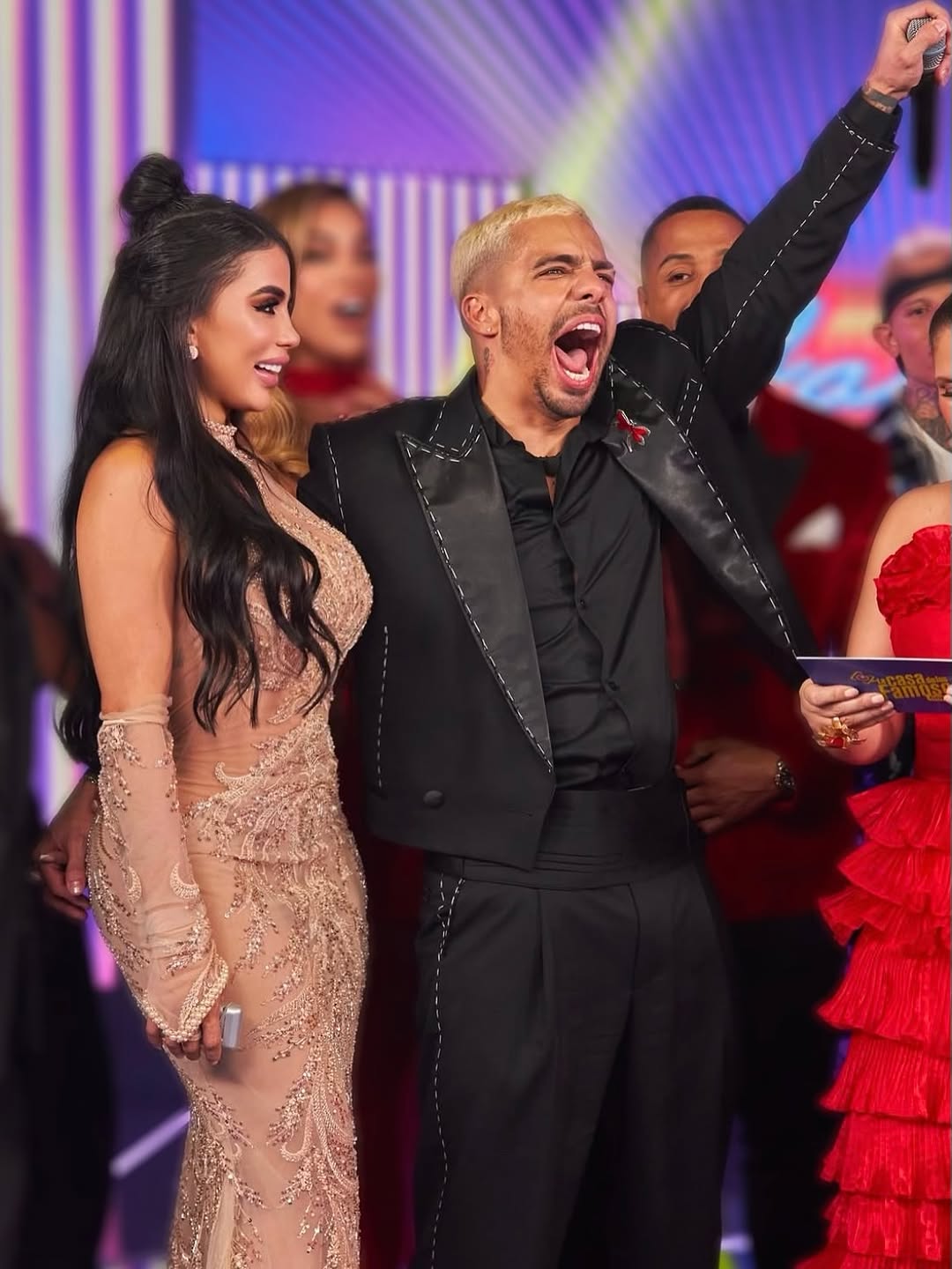 Karina García y Andrés Altafulla