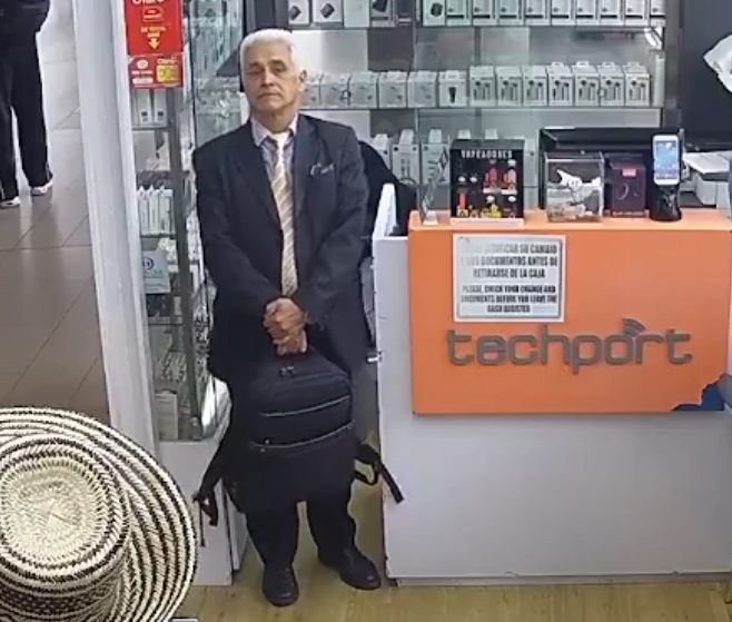 Revelan posible identidad de hombre mayor que hizo millonario robo en el aeropuerto El Dorado de Bogotá