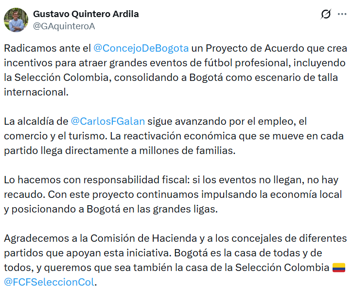 Esta es la estrategia con la que Bogotá busca sacar la Selección Colombia de Barranquilla: ¿hay chances?